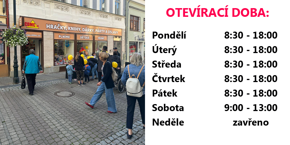 banner foto otevírací doba česká lÍPA NOVÁ